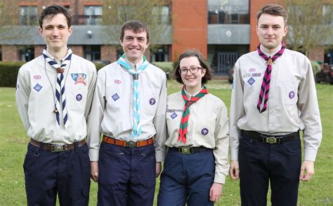 Chief Scout Bear Grylls And Prince Edward Duke Of Kent Present Cumbria