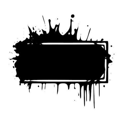 Premium Vector Ink Splatter Abstract Vector Art