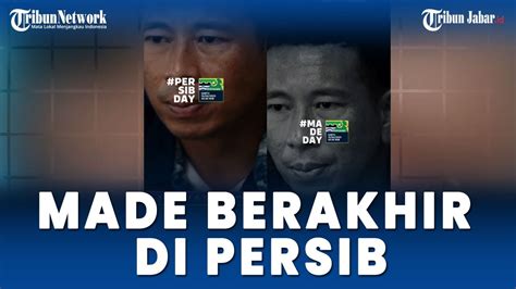 Made Wirawan Akhiri Laga Terakhir Di Persib Lawan Persikabo Youtube