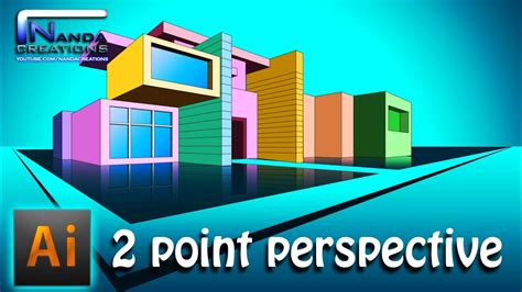 One Point Perspective Illustrator