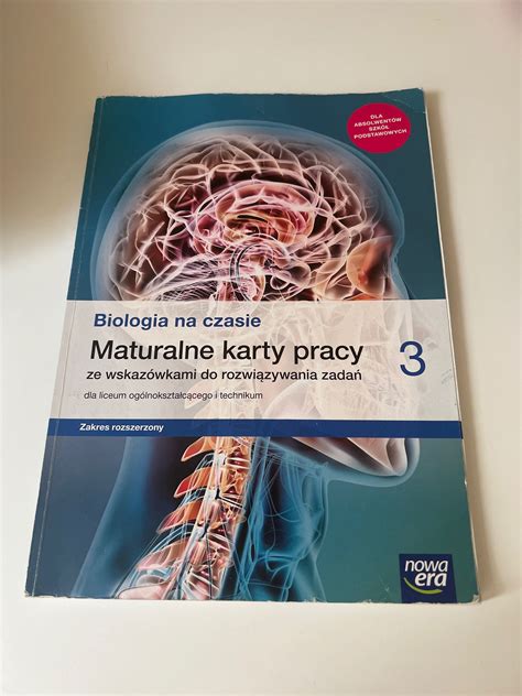 Maturalne Karty Pracy Klasa Biologia Na Czasie Warszawa Bielany Olx Pl