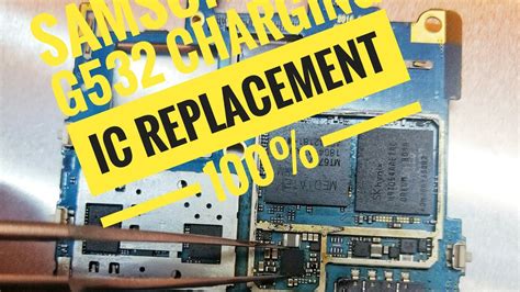 Samsung SM G532 Charging IC Replacement YouTube