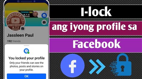 Paano I Lock Ang Iyong Profile Sa Facebook Sa Youtube