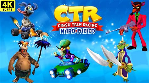 Crash Team Racing Nitro Fueled Xbox Series X Hard All Bosses Youtube