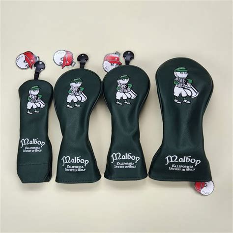 Malbon Golf Club Sleeve Rod Head Cover Wooden Pole Sets Putter Sleeve