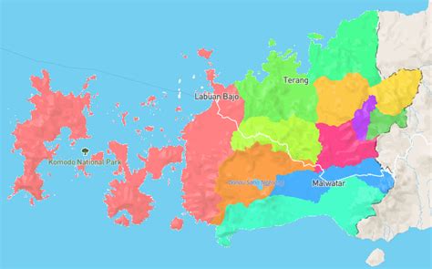 Tata Ruang Sistem Informasi Tata Ruang Kabupaten Manggarai Barat