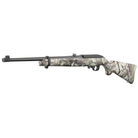 Ruger 10 22 Carbine 22 Lr 18 Threaded Barrel Go Wild Camo Rock Star Synthetic Stock 10rd Mag