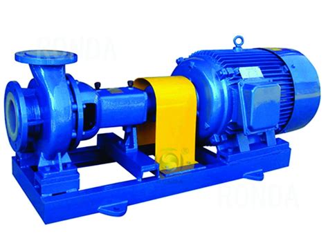 Ihf Fluorine Plastic Lined Centrifugal Chemical Pump Multisado