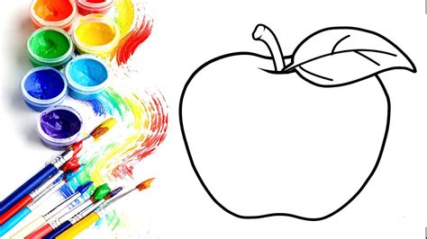 Детская Картинка Яблоко – Telegraph