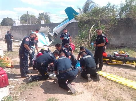 La Jornada Se desploma avioneta en Mérida