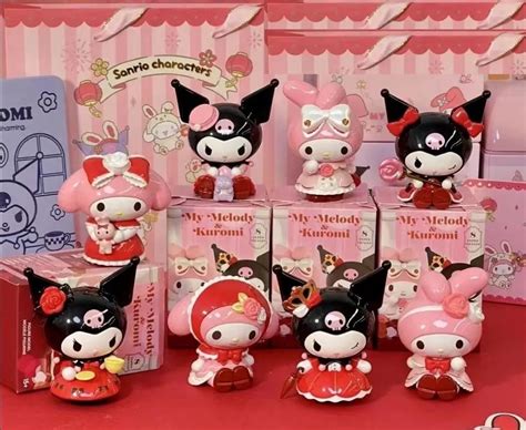 My Melody Kuromi Rose And Earl Series Blind Box By Sanrio X