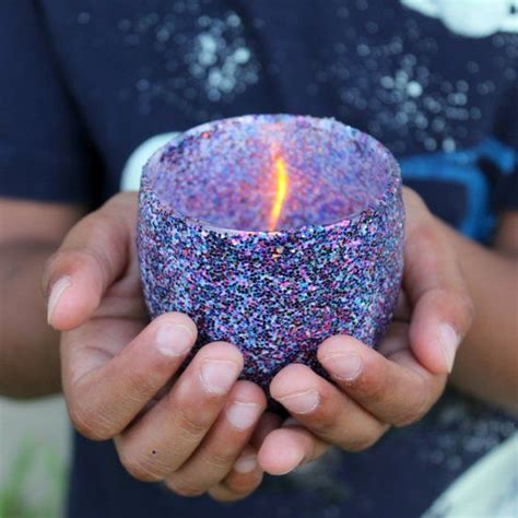 How To Make Beautiful Space Inspired Galaxy Tealight Holders Galaxy Jar