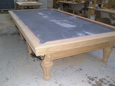 Fabrication Dun Billard