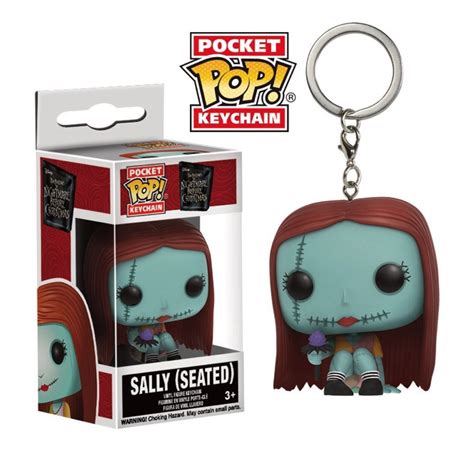 Nbx Pocket Pop Keychains Seated Sally Shopforgeek Porte Cl S