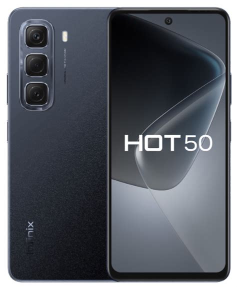 Смартфон Infinix HOT 50 6 256Гб LTE Черный купить по цене 12 590