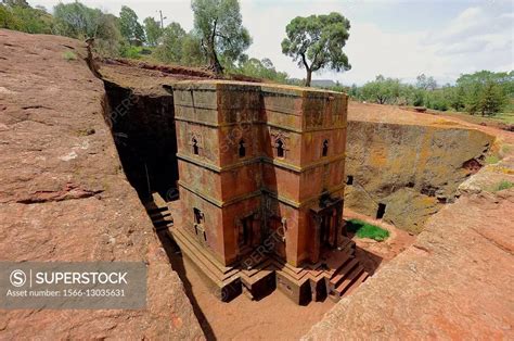 Ethiopia Amhara Region Lalibela Rock Church Of Bet Medhane Alem