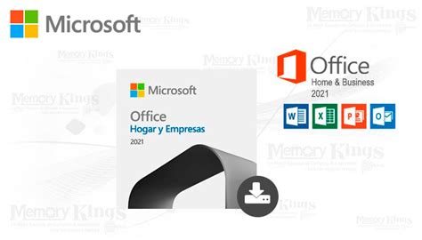 Microsoft Office Hogar Y Empresa Digital Esd Memory Kings Lo