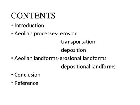 aeolian landforms