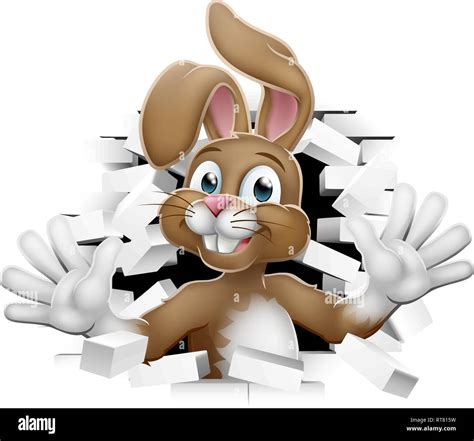 Cartoon Break Through Wall Hi Res Stock Photography And Images Alamy