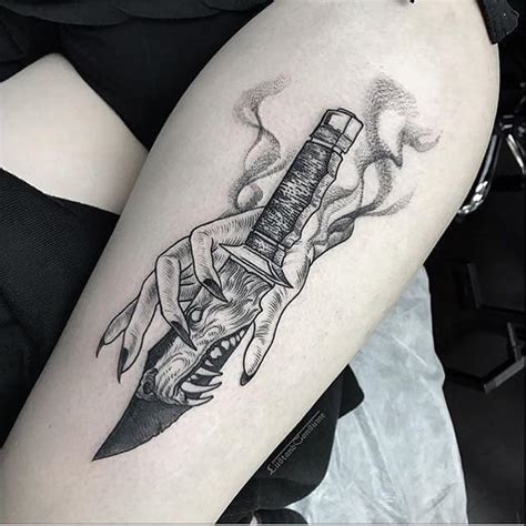 75 Incredible Dagger Tattoos - Inspirational Tattoo Ideas & Meanings