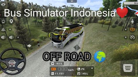 Off Road Map Bus Simulator Indonesia 🗺️ Download Link Forest🌲