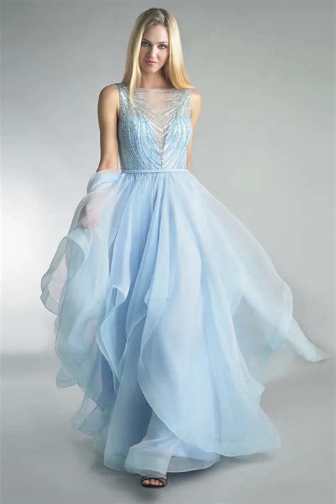 Light blue dress - fasdish