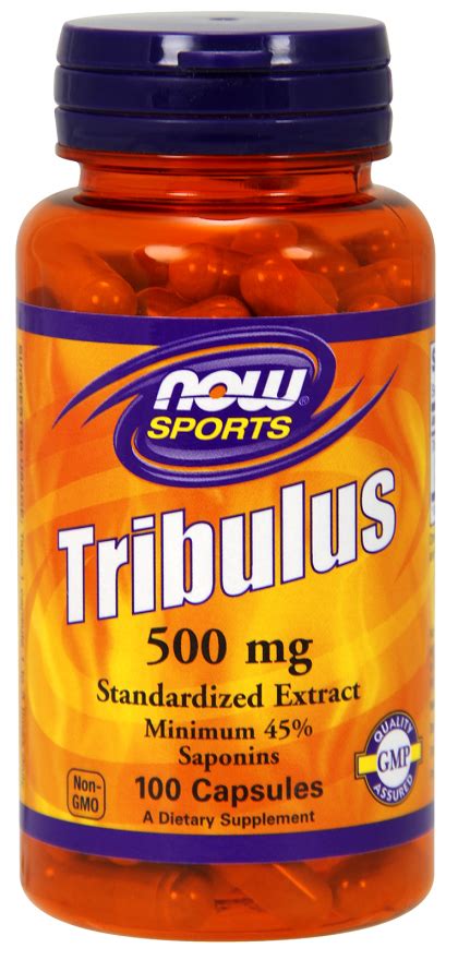 Now Foods Tribulus 500 Mg 100 Capsules Walmart