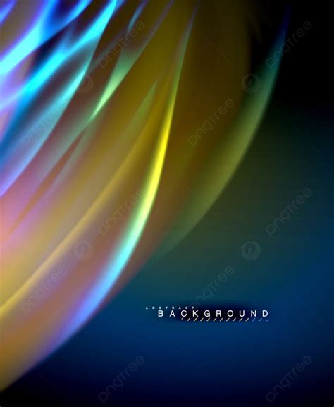 Neon Glowing Wave Energy Motion Background Wallpaper Image For Free