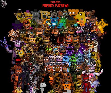 Every Freddy Fazbear by CoolTeen15 on DeviantArt