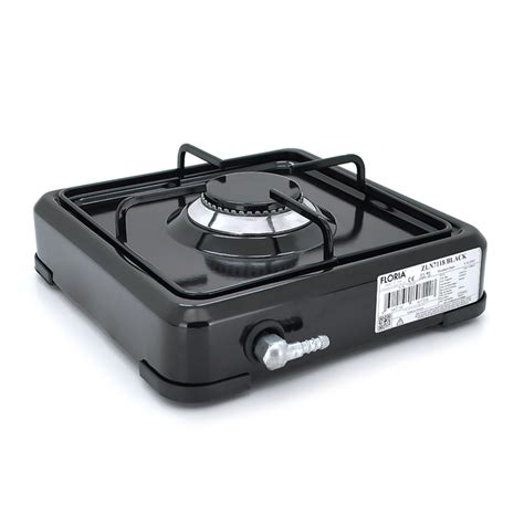 Газовая плита Floria ZLN7118, 1 комфорка, Black – фото, отзывы ...