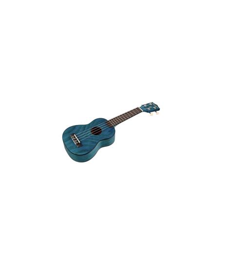 Ukulele Soprano Harley Benton Uk Stain Ash Blue