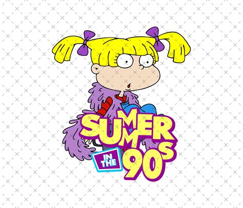 Summer In The S Rugrats Svg Png Nickelodeon Svg Png Angelica Png