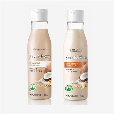 Oriflame Love Nature Wheat And Coconut Oil Shampoo