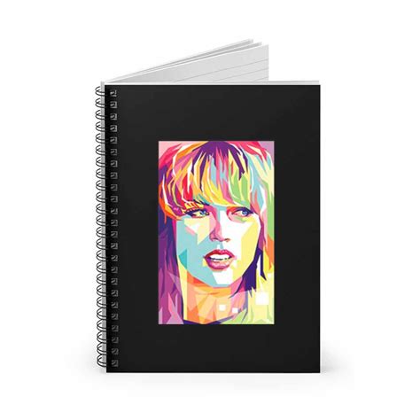 Taylor Swift Color Spiral Notebook