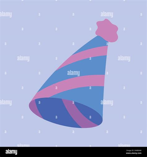 Birthday Party Hat Vector Icon. Party Hat Illustration Vector. Party ...