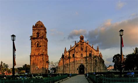 The Paoay Church Also Known As The St Augustine Church A Photo On