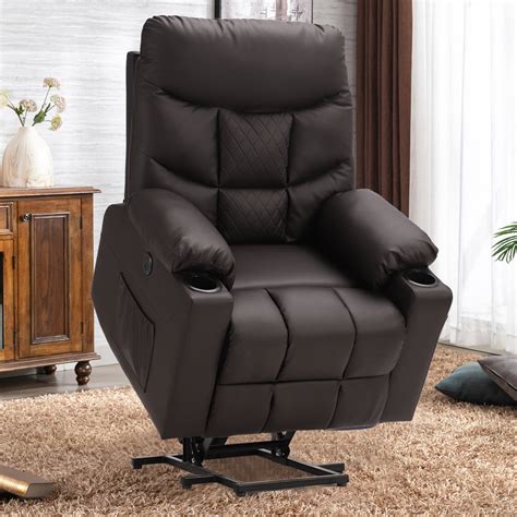 Latitude Run Power Lift Recliner Sofa Chair With Massage And Heating