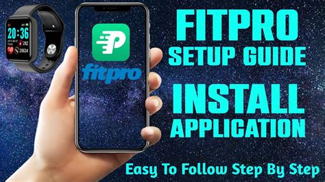 How To CONNECT FitPro Watch To Phone Install Fitpro App Ll Setup