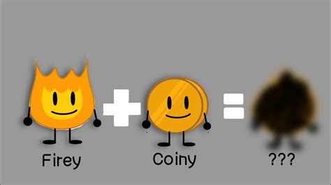 Bfdi Fusions Firey And Coiny Youtube