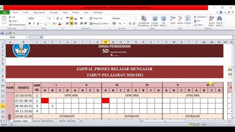 Cara Membuat Tabel Jadwal Di Excel Turumuru