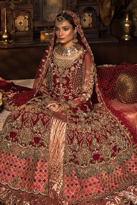 Pakistani Designer Bridal Dresses Maria B Brides Collection