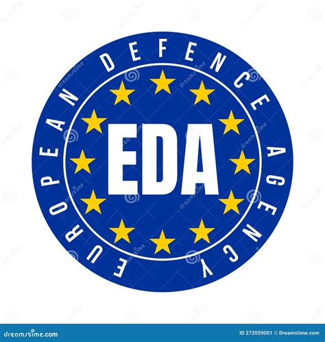 Eda European Defence Agency Symbol Royalty Free Stock Photography