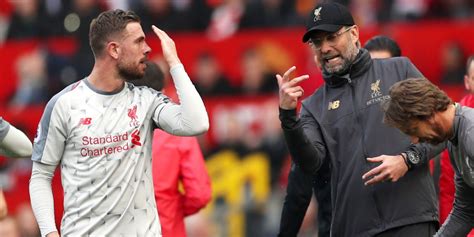 The Day Jordan Henderson Ignored Jurgen Klopps Handshake