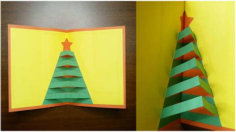 Easy Diy Pop Up Card For Christmas Diy Greeting Card Tutorial Video