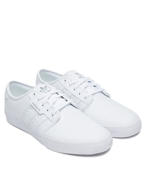 Adidas Mens Seeley Xt Leather Shoe - White | SurfStitch