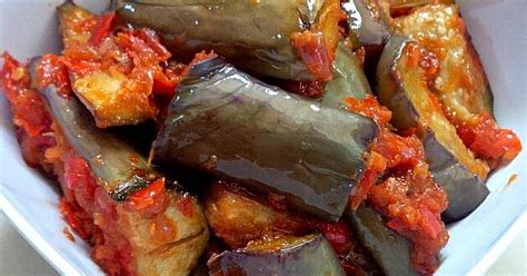 Resep Terong Balado Menu Hemat Yang Pas Dimakan Dengan Nasi Hangat