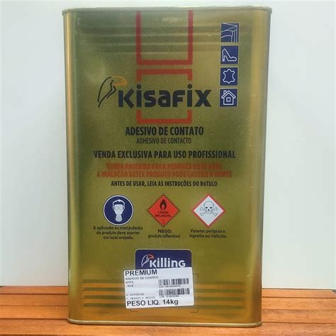 Cola De Contato Kisafix Lata Kg Nica Laminados