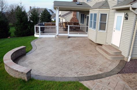 Concrete Patio Designs Layouts Design Ideas - Image to u