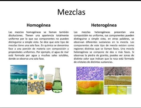 Agua De Mar Es Una Mezcla Homogenea O Heterogenea Compuesto