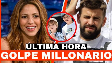 GOLPE MILLONARIO DE SHAKIRA contra GERARD PIQUÉ tras NEGOCIO EN USA por